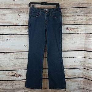 Levi's signature misses 8 short boot cut jeans